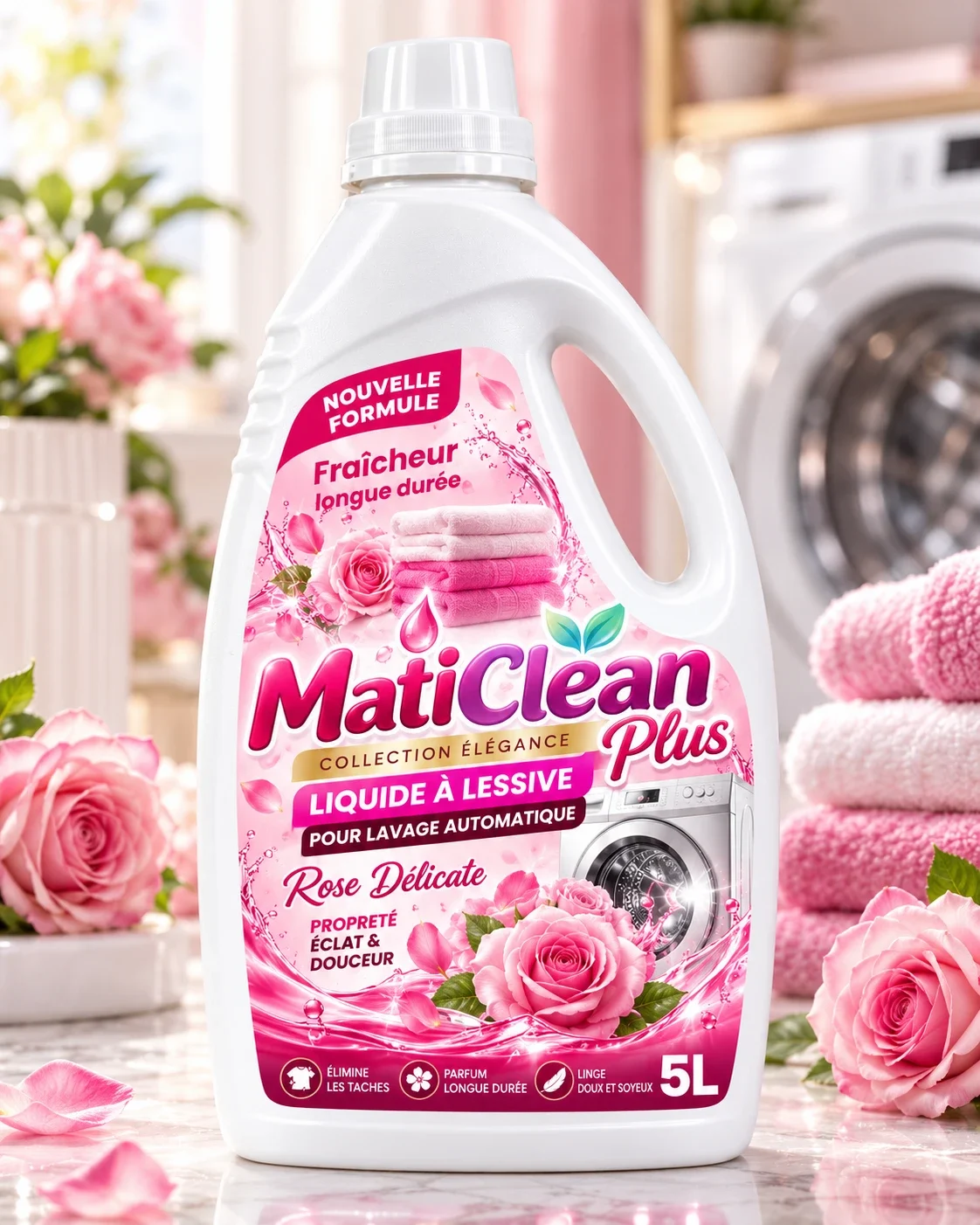 Rose Délicate, bidon de 5 L